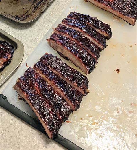 Homemade Smoked Spare Ribs Rfood