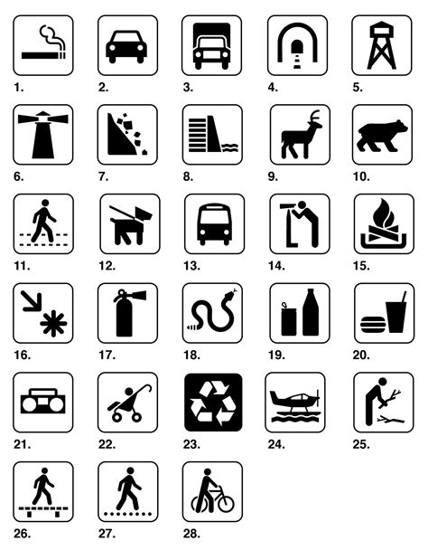 Signs & Symbols | Pictogram design, Pictogram, Signs