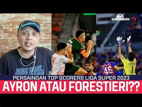 Ayron Del Valle Atau Fernando Forestieri Top Scorers Liga Super