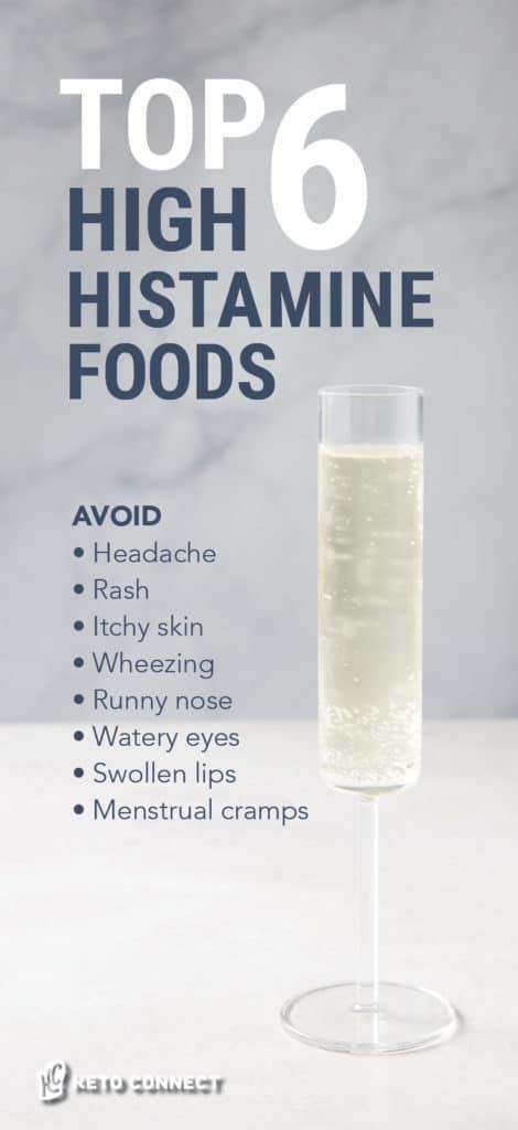 High Histamine Foods Top Six To Avoid Ketoconnect