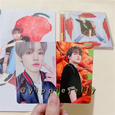 Jual Nct Dream Hot Sauce Jewel Case Chenle Set Photocard Ar Clip Selca