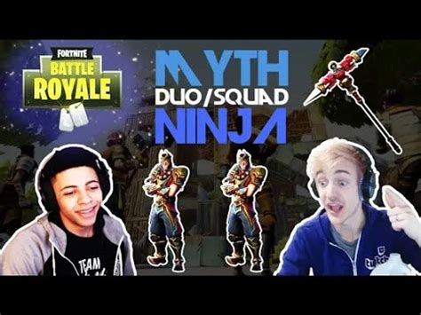 A Melhor Dupla De Fortnite Battle Royale Ninja Mith YouTube