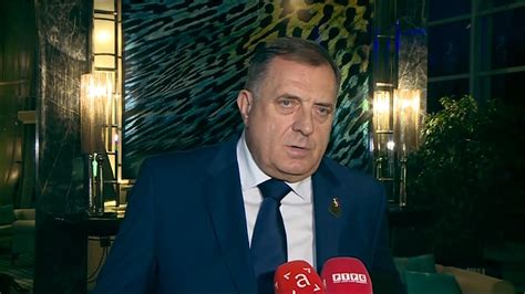 Dodik O Tu Bi Protiv Uli A Za Jahorinu Youtube