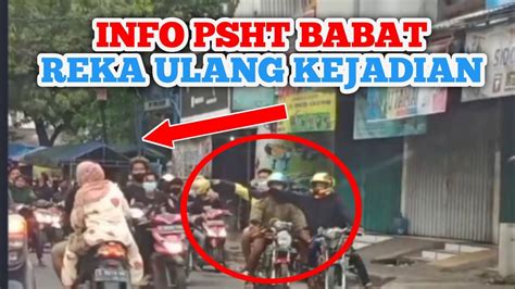 Kronologi PSHT VS IKSPI KERA SAKTI Di Babat Lamongan Simak Info Psht