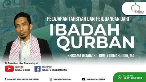 Live Kajian Dhuha Ustadz H T Romly Qomaruddin Ma Youtube