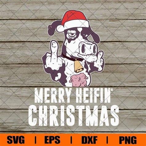 Merry Hein S Christmas Svg Eps Dxf And Png