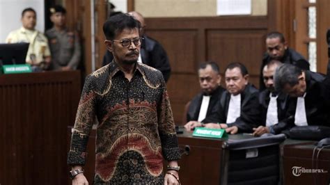 Lanjut Usia Jadi Pertimbangan Hakim Vonis Syl Tahun Penjara