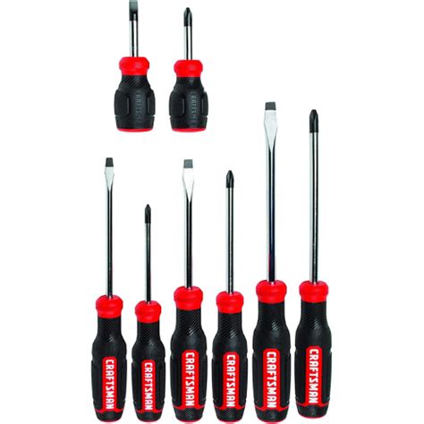 Amazon 8 Piece CRAFTSMAN Screwdriver Set Assorted 14 98 Reg 21 98