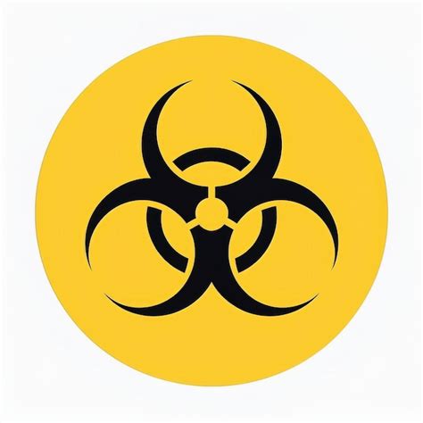 Premium Vector Vector Of The Biohazard Symbol