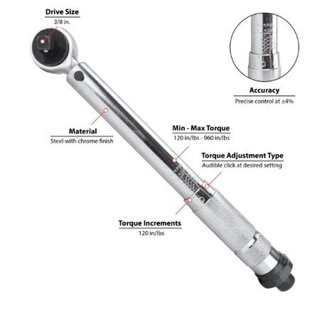 Performance Tool In Dr Click Torque Wrench M P M P Zoro