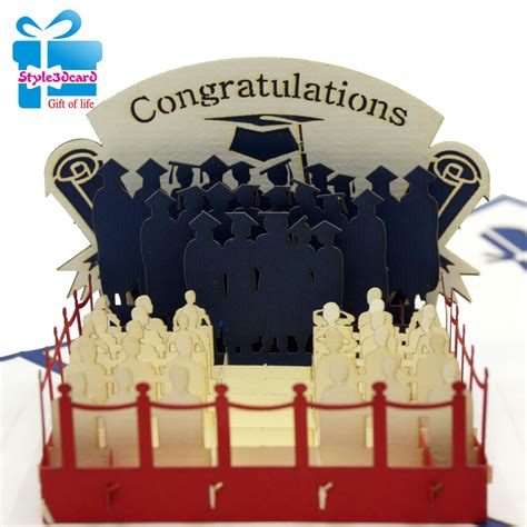 Graduation Pop Up Card 3d Cap Tutorial Creative Pop Up Cards Within