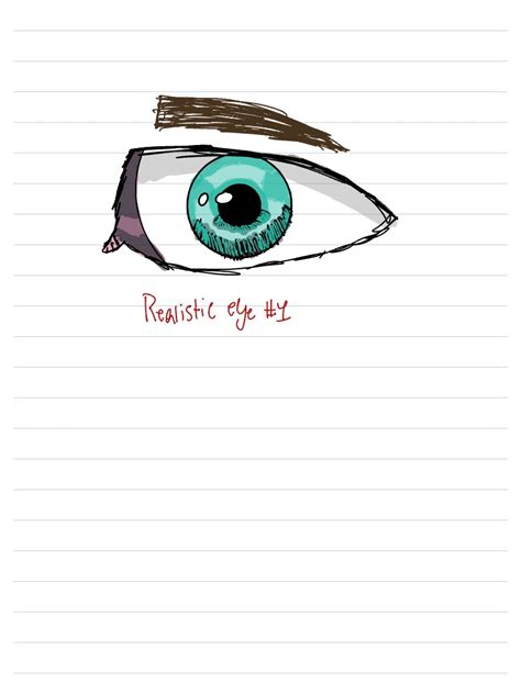 My Take On A Realistic Eye Notability Gallery