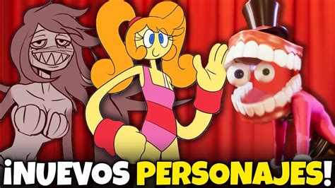 Episodio Nuevos Personajes Filtrados The Amazing Digital Circus