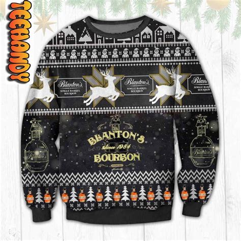 Blantons Bourbon Christmas Ugly Sweater