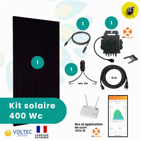 Kit Panneau Solaire Autoconsommation W Fran Ais Plug And Play