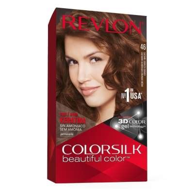 Revlon Colorsilk Tinte 046 Castano Cobrizo Dorado Perfumería