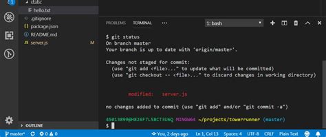 How To Integrate Git Bash With Visual Studio Code On Windows Dev