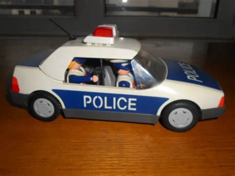 Playmobil Voiture Police Avec Motos Et Quad Eur Picclick Fr