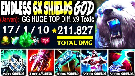 Balori The Insane Power Of The 6x Shields Volibear Build In Season 14