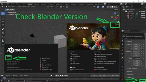 How To Check Blender Version Blender Version System Info File Using