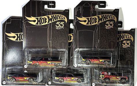 Amazon Hot Wheels Juego De Aniversario De Pearl Chrome