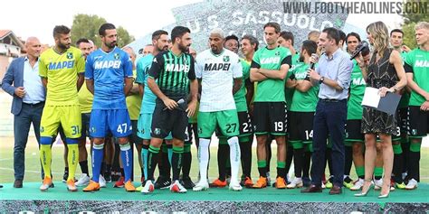 Sassuolo Calcio 18 19 Home Away Third Kits Revealed Footy Headlines