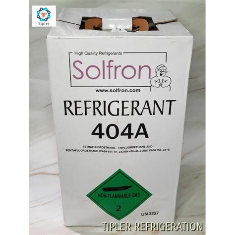 Solfron R404a Refrigerant 10kg Original Freon Shopee Philippines