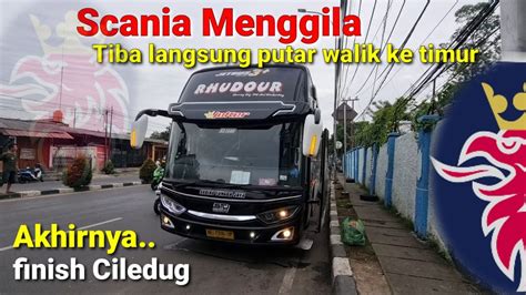 TRIP STJ RHUDOUR PART 2 SCANIA STJ MENEROBOS KEMACETAN IBUKOTA SAMPE