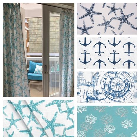 Nautical Curtains - Etsy