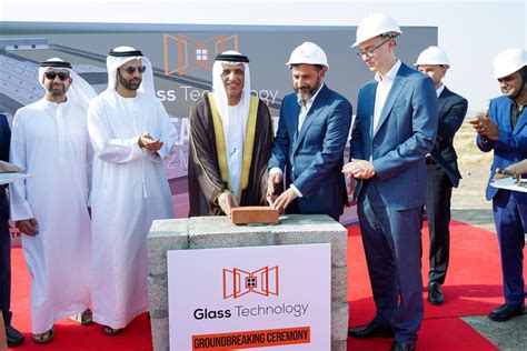 Ras Al Khaimah Ruler Inaugurates Glass Technologys Aed 350 Million