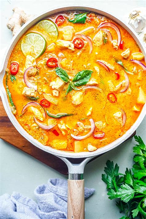 Thai Red Curry Recipe Posh Plate