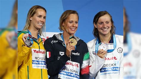 Fina World Championships Federica Pellegrini Pips Favourite Katie