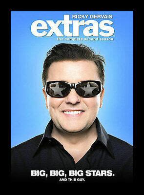 Extras 2 The Complete Second Season DVD TV DHOE TWO Disc Set RICKY