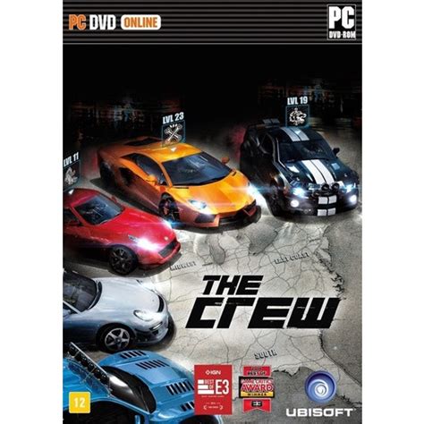 Jogo Novo Lacrado Da Ubisoft The Crew Para Pc Computador Submarino