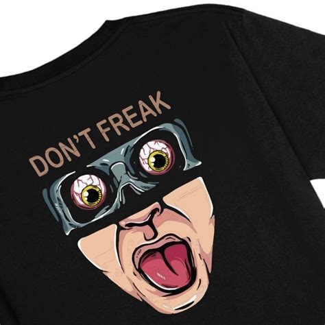 Jual Freaky Tshirt In Yourself Black Tees Katun Shopee Indonesia