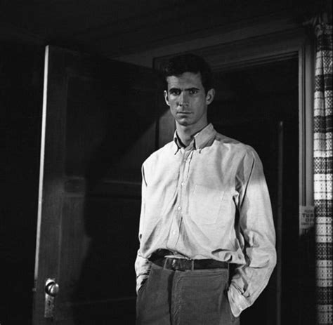 Anthony Perkins As Norman Bates On The Set Of The 1960 Thriller Psycho By Alfred Hitchcock