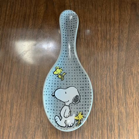 Peanuts Kitchen Peanuts Snoopy And Woodstock Spoon Rest Poshmark