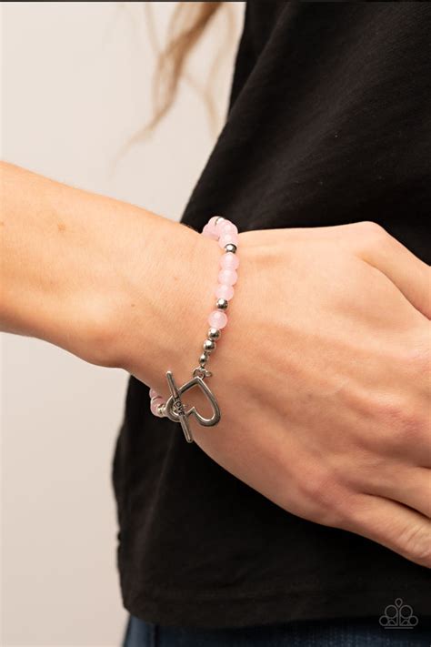 Mermaids Have More Fun Pink And Black Bracelet Paparazzi Accessories