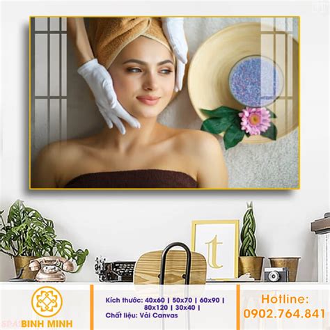 Tranh Treo Tường Spa đẹp Nội Thất Bình Minh