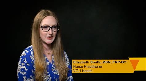 Elizabeth Smith MSN FNP BC Nurse Practitioner VCU Health YouTube