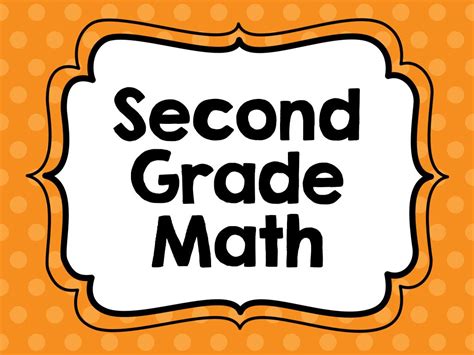 Second Grade Math