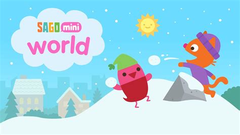 Sago Mini World Gamplay Winter City Youtube