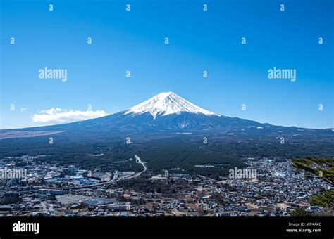 Mount Fuji view from Mt. Fuji Panorama Ropeway Stock Photo - Alamy