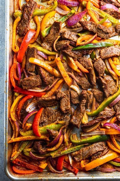 Sheet Pan Steak Fajitas Artofit