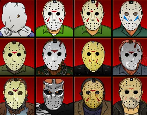 jasonvoorheesevolutionbyxamoel richard charles stevens fusions
