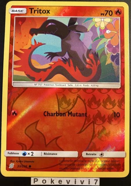 Carte Pokemon Tritox 33236 Reverse Soleil Et Lune 11 Sl11 Fr Neuf Eur