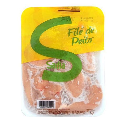 Gran Hortifruti FILE PEITO FRANGO SADIA 1KG CONG BDJ BIO