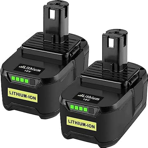 LabTEC 2 Paquetes Batería de Repuesto para Ryobi BPL 1815 BPL 1820G