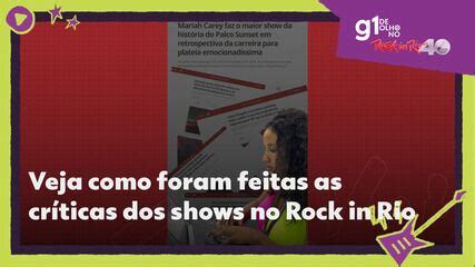 Os bastidores da cobertura de shows no Rock in Rio veja como é feita a