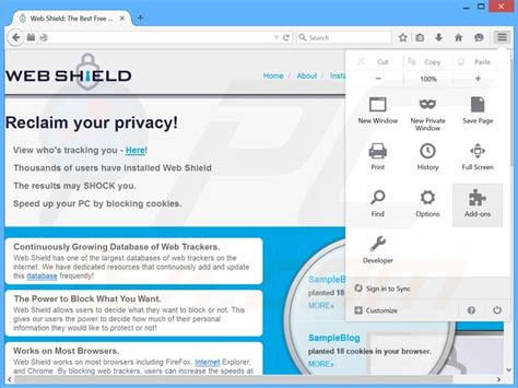 Logiciel de publicité Web Shield Instructions de suppression faciles